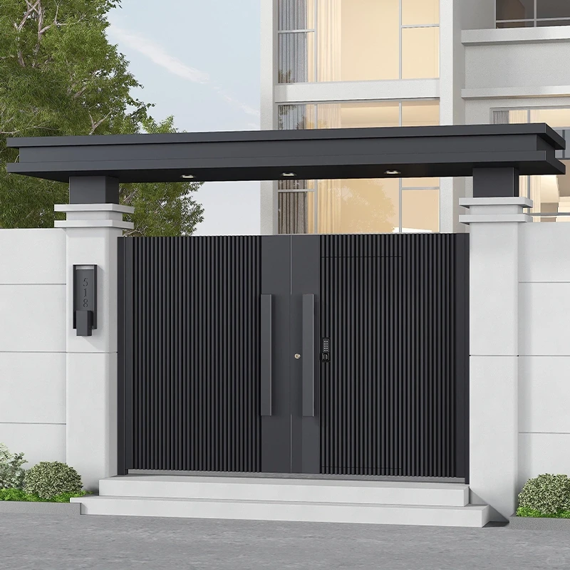 Aluminum Art Courtyard Gate1