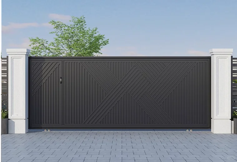 Aluminum Art Courtyard Gate