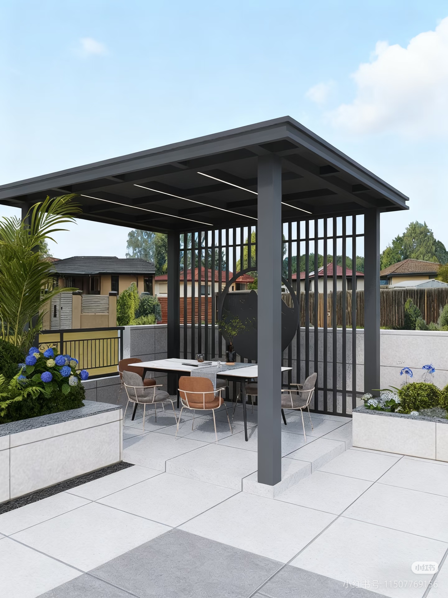 Outdoor Aluminum Gazebo6